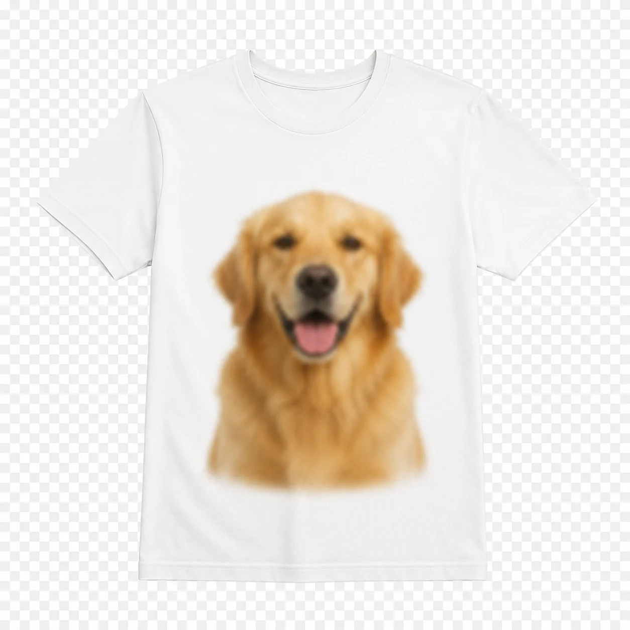 粗く見えるTシャツプリントの仕上がりイメージ