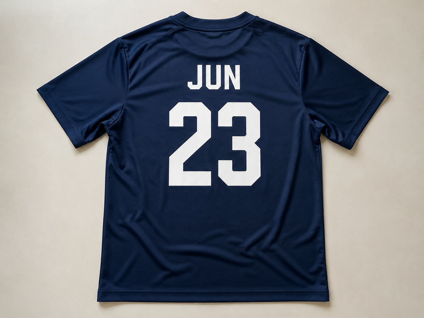 ネームナンバー入りTシャツのイメージ