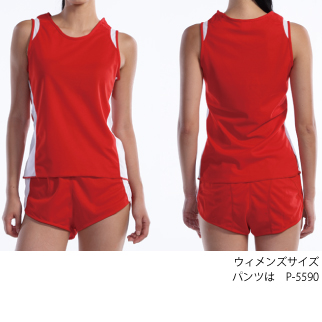 ウィメンズランニングシャツ