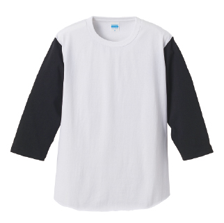 へヴィーウェイト 3/4スリーブ ベースボールTシャツ