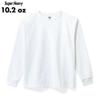 10.2オンス スーパーヘビーウェイトロングスリーブＴシャツ