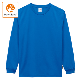 ポリジン加工 ドライロングTシャツ
