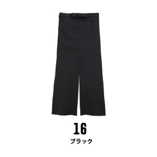 スリット入 ロングエプロン Bタイプ
