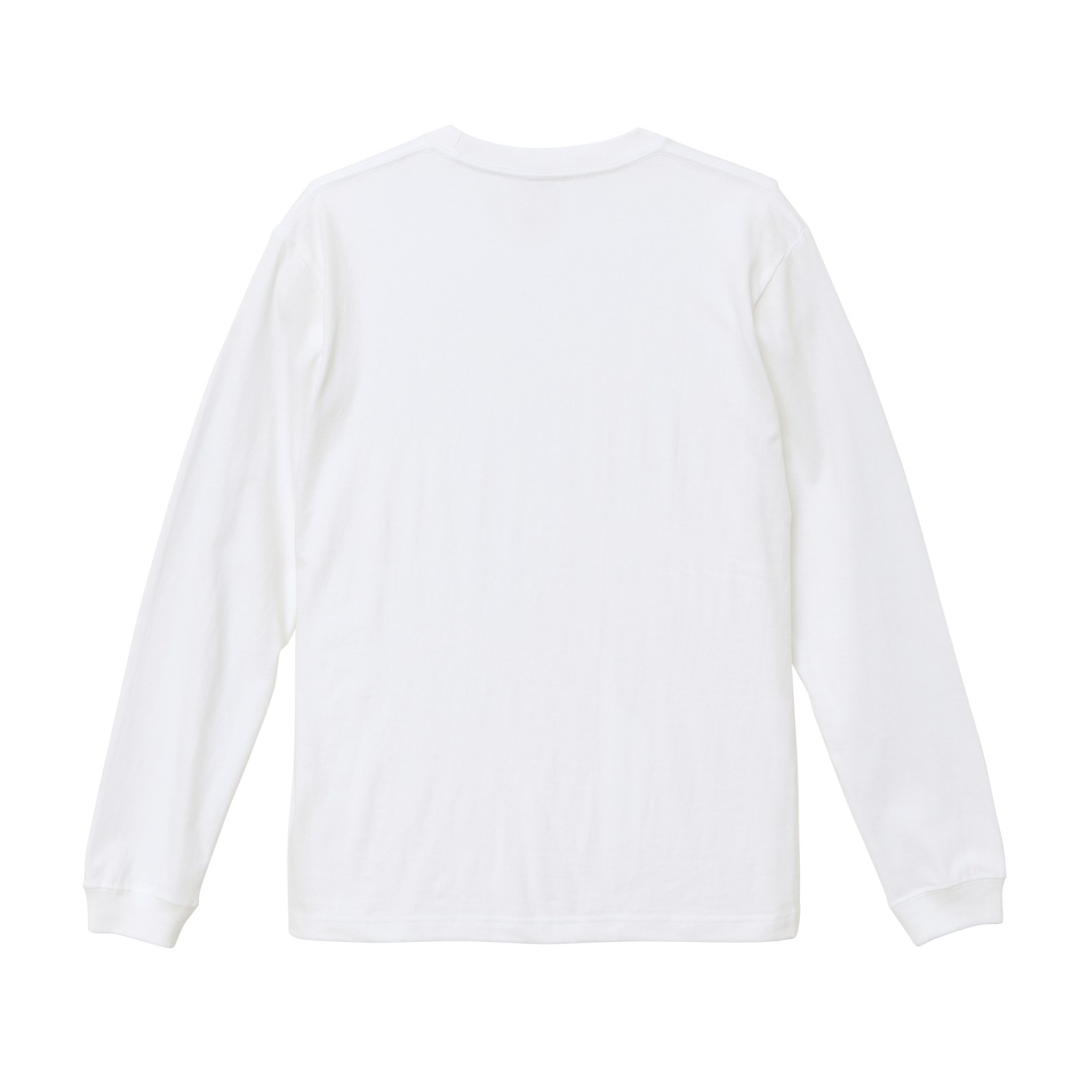 リブ付きロングＴシャツ