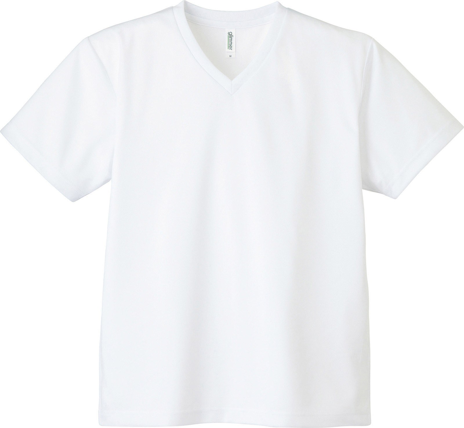 glimmerドライVネック Tシャツ