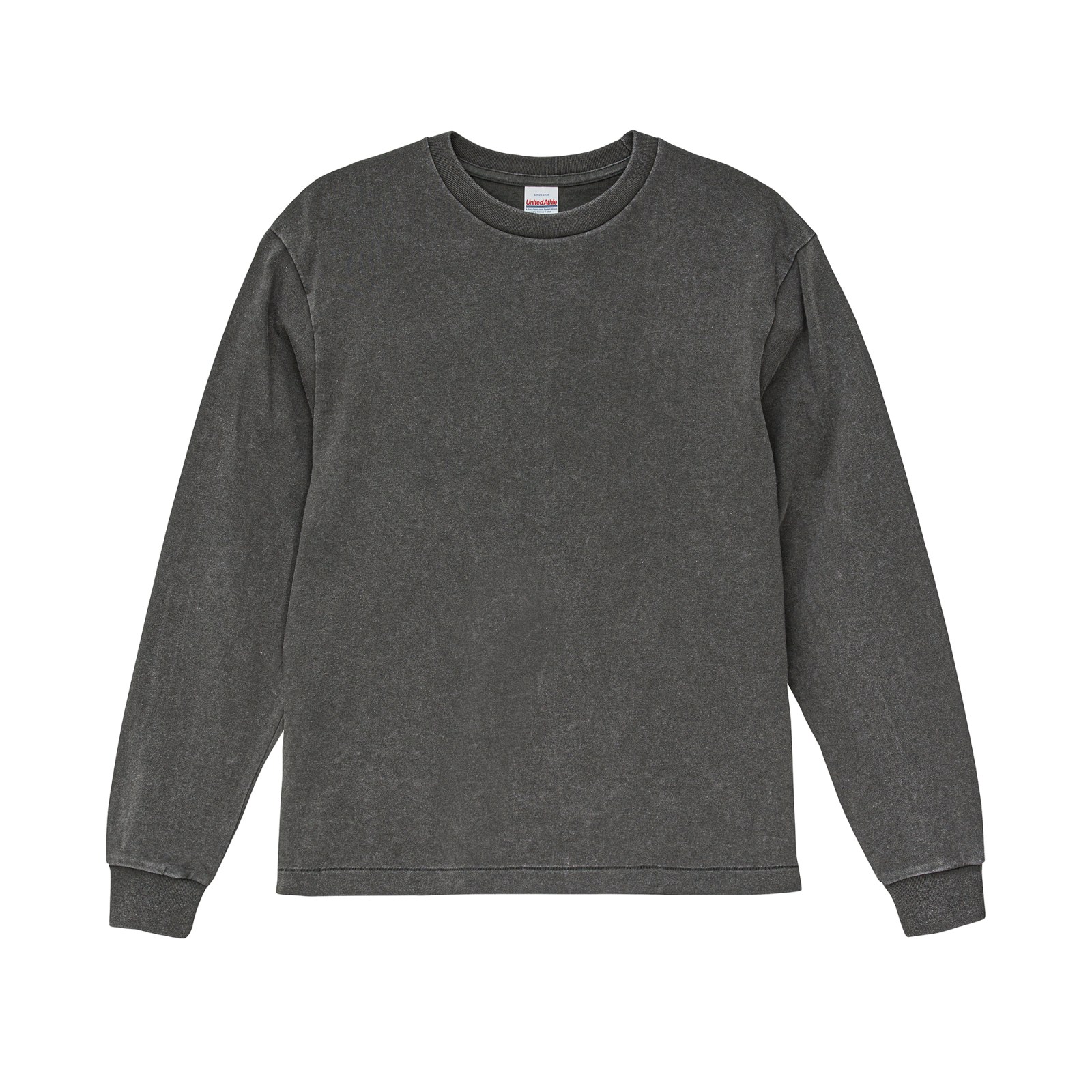 6.2オンス オープンエンド フェードウォッシュ ロングスリーブ Tシャツ（2.1インチリブ）