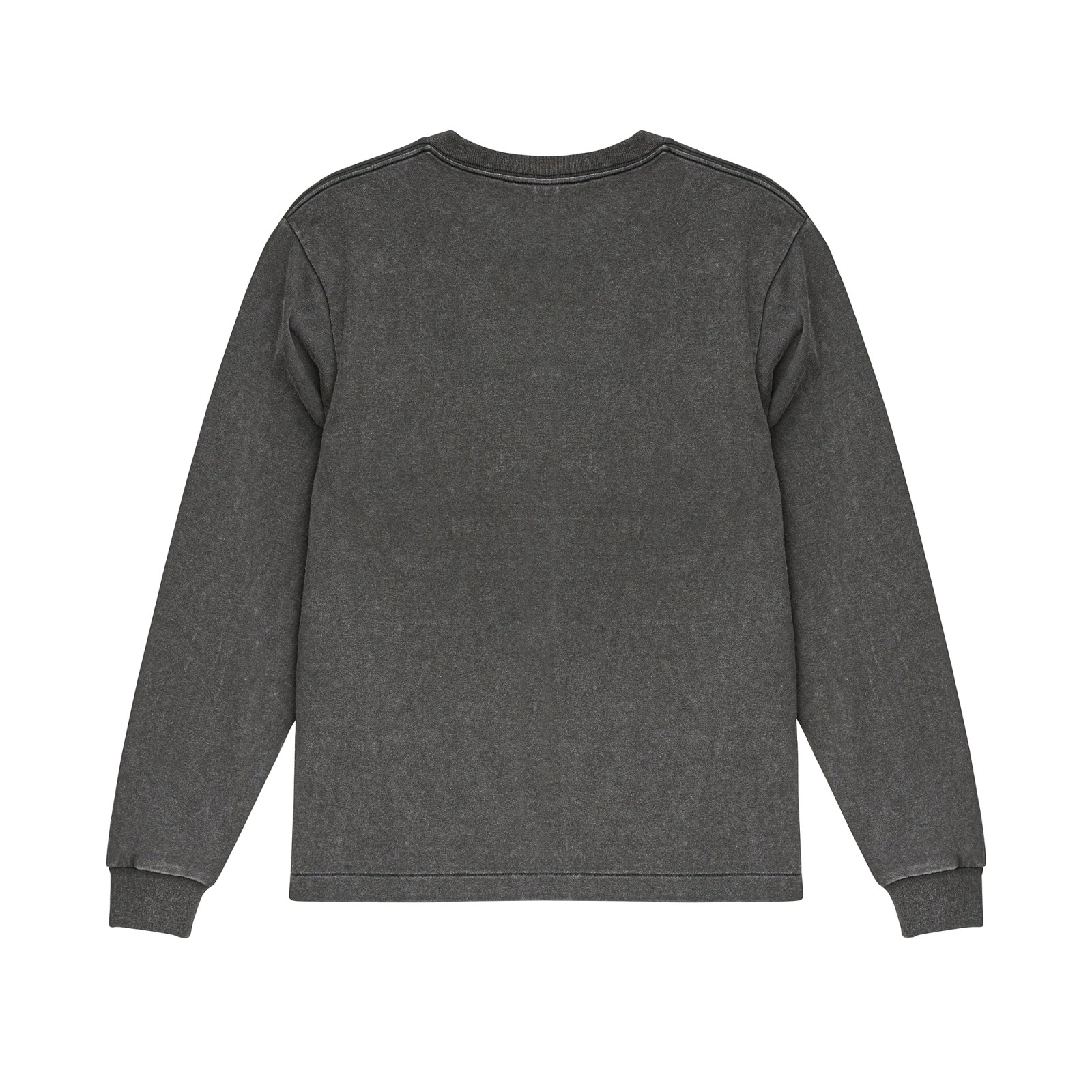 6.2オンス オープンエンド フェードウォッシュ ロングスリーブ Tシャツ（2.1インチリブ）