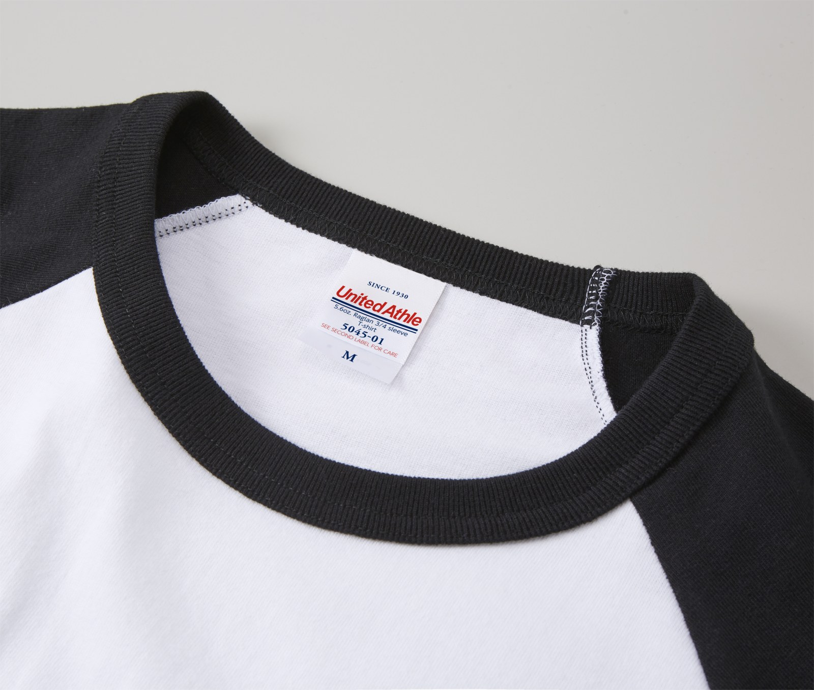 5.6オンス ラグラン 3/4スリーブ Tシャツ