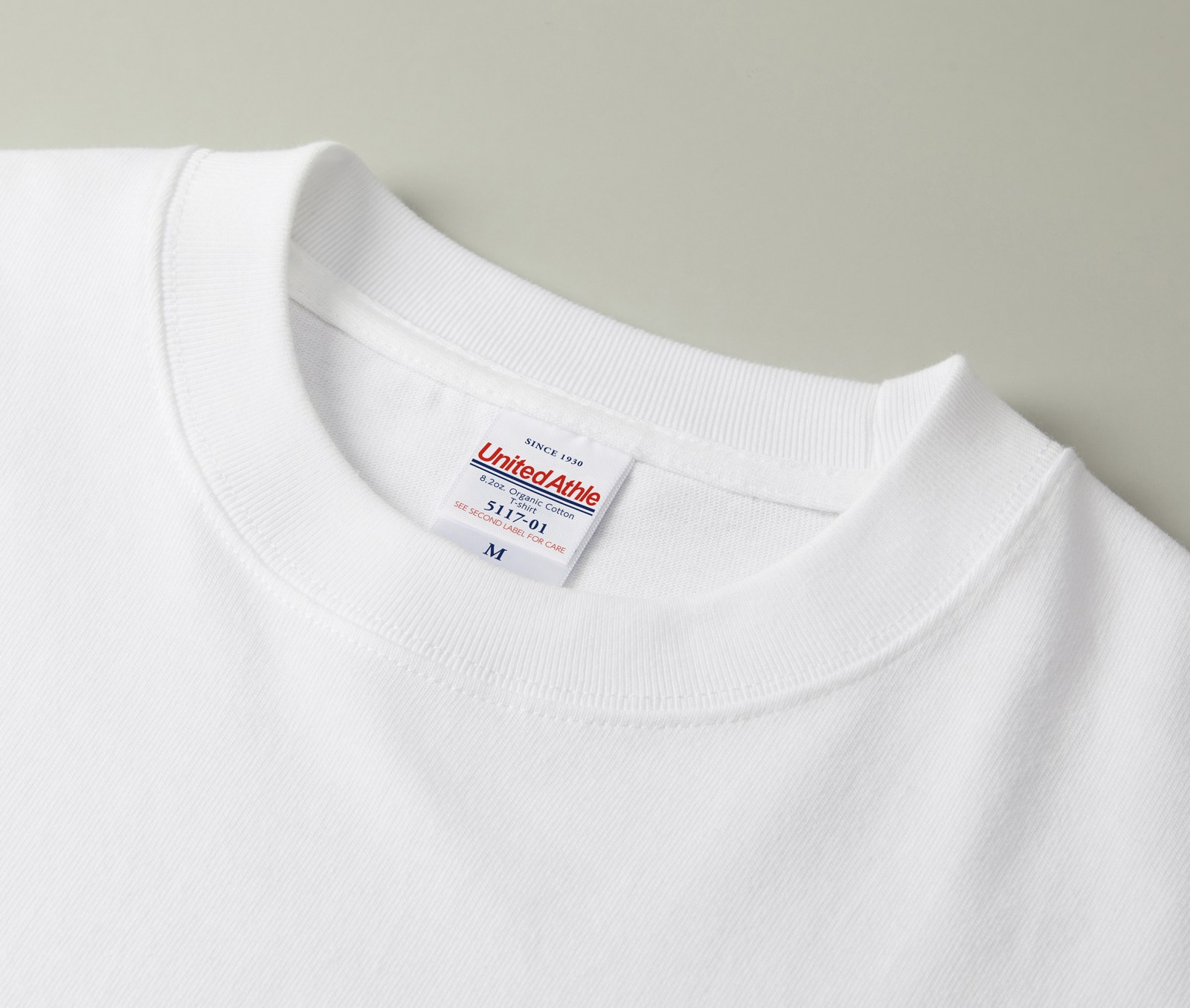 8.2オンス オーガニックコットン Tシャツ