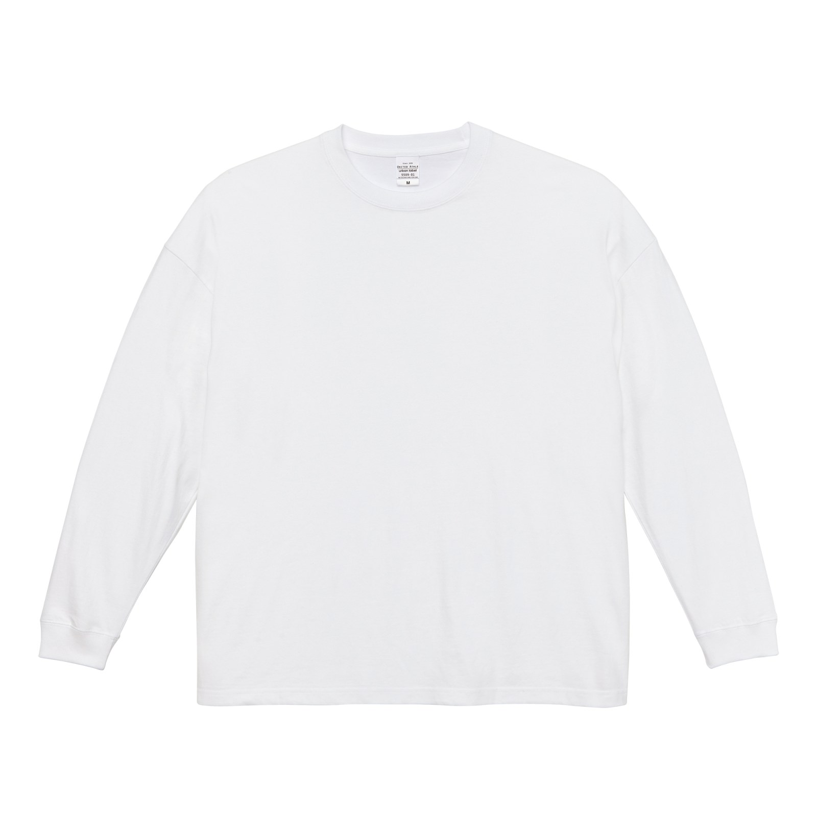 5.6オンス ビッグシルエット ロングスリーブ Tシャツ（1.8インチリブ）