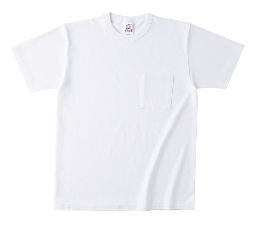 OEマックスウエイトバインダーネックポケットTシャツ