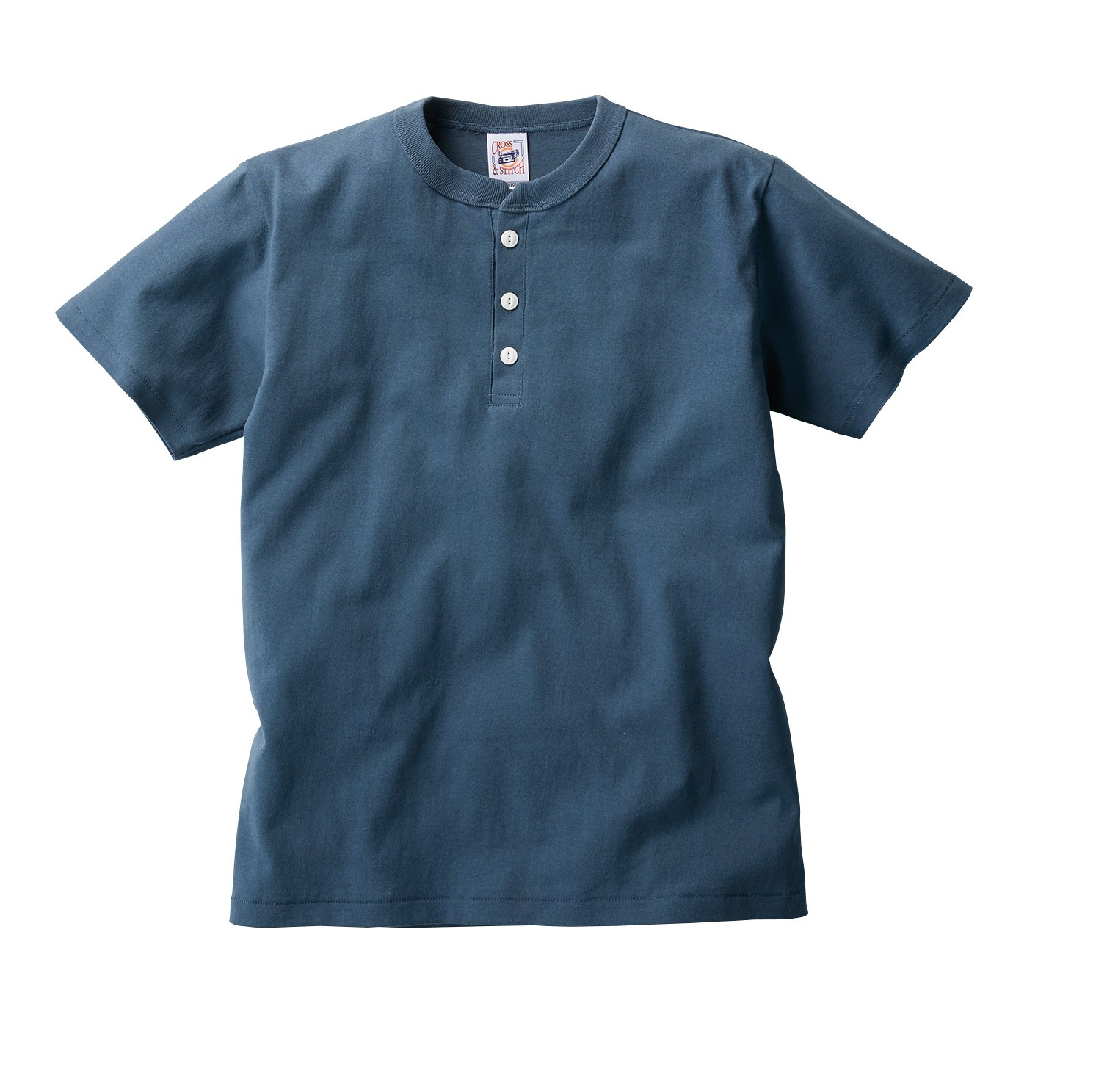OEマックスウエイトヘンリーネックTシャツ