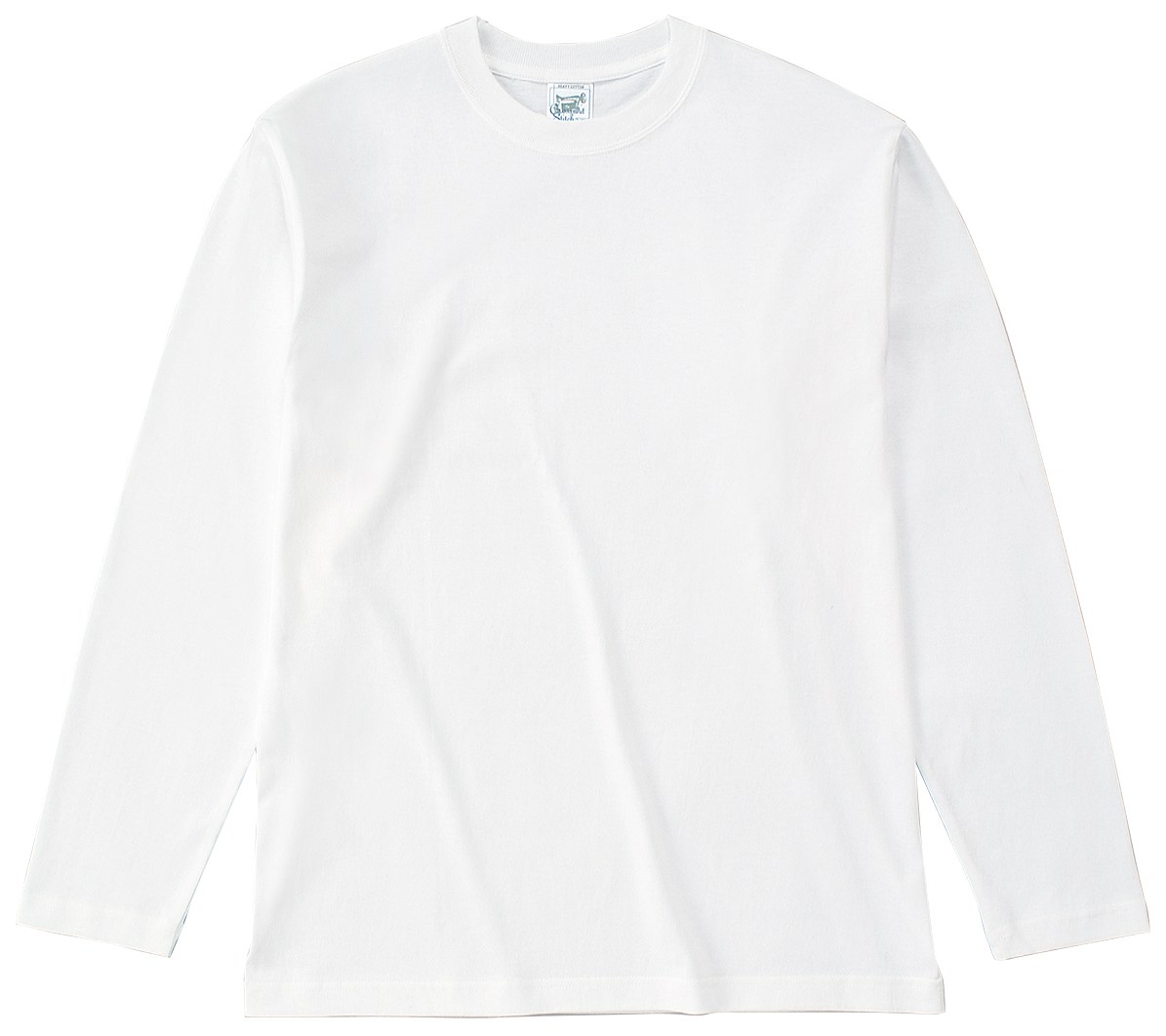 オープンエンドマックスウェイトロングスリーブTシャツ(リブ無し)