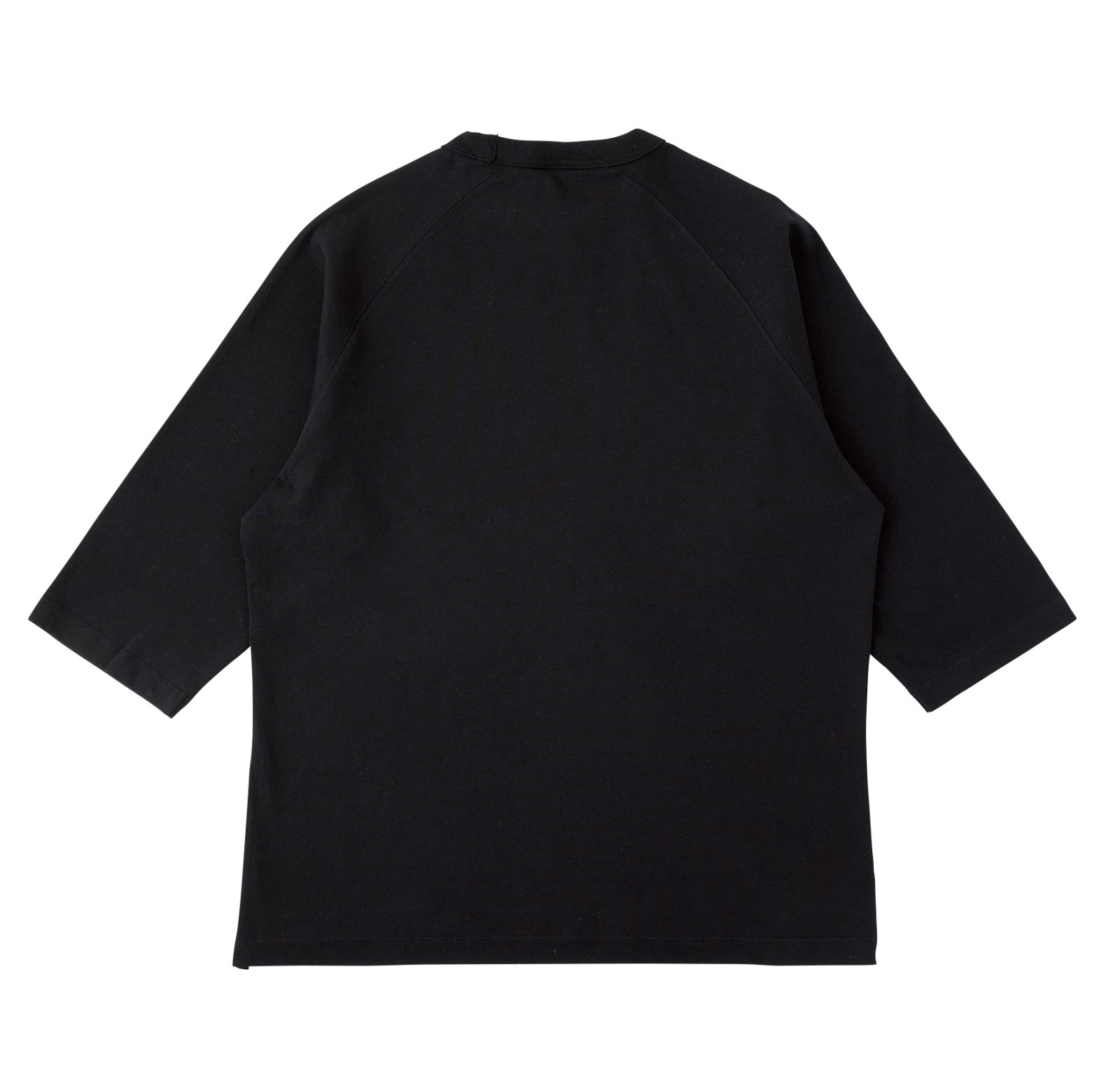 オープンエンドリラックスフィットラグランTシャツ
