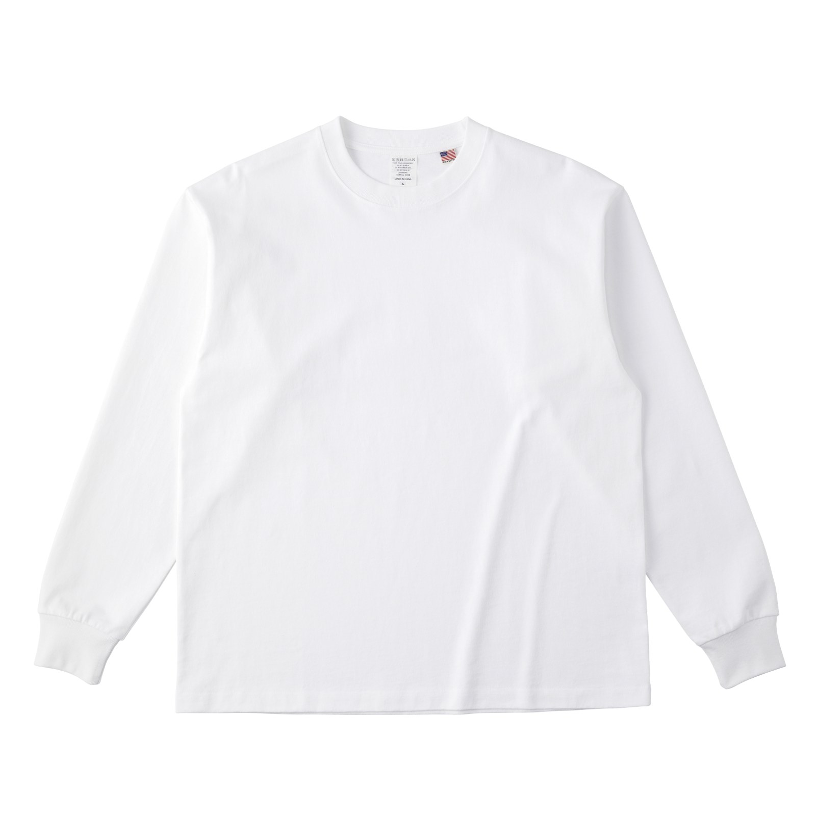 USAコットンロングスリーブTシャツ